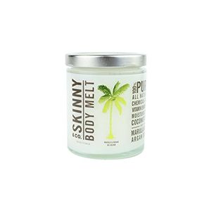 Skinny y co cuerpo de coco se derriten con marula aceite de argán y aceite de jojoba 6oz