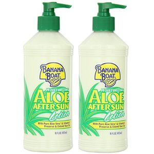 Banana Boat After Sun Lotion Aloe, 16 oz (Paquete de 2)