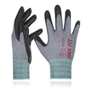 Guantes De Trabajo Fn330, Nitrilo A Base De Agua Duradero...