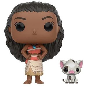 Funko POP Disney: Moana - Moana y figura de acción de la Pua