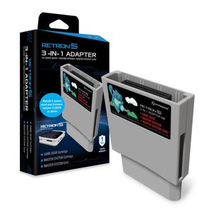 Adaptador Hyperkin Retron 5 3-en-1 Para Game Gear, Master...