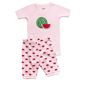 Leveret Shorts 2 Piezas De Pijama Sandía 100% Algodón 6 A...