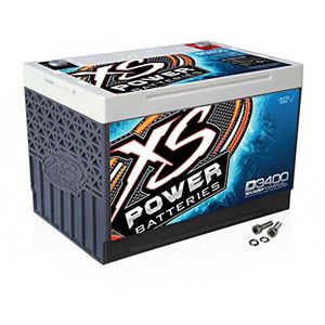 Batería de alto rendimiento XS Power D3400 XS serie 12V 3300 Amp AGM con perno terminal M6