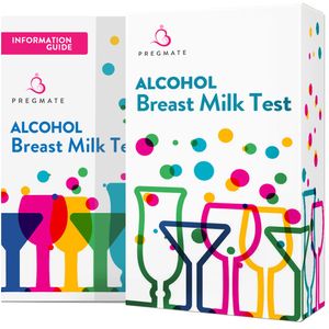 Pregmate 25 Alcohol, Tiras De Prueba De Leche Materna, Pr...