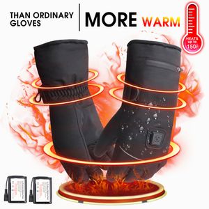 Guantes Calentados Eléctricos De Invierno Con Batería Rec...