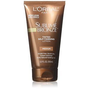 L oreal paris sublime bronce loción autobronceante 3 paquete de