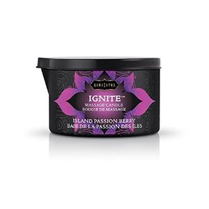 Vela de masaje por kama sutra island fruta de la pasión 6oz para seductor masaje blanco