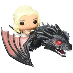 Funko POP juegos: Juego de tronos - dragón y Daenerys acción figura