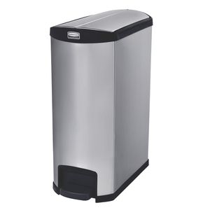 Rubbermaid Commercial Slim Jim - Cesto De Basura Frontal,...
