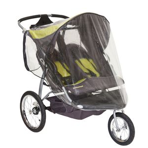 sashas Lluvia y viento carcasa para bebé Trend Expedition doble Jogger