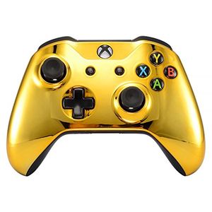 Carátula de cáscara de carcasa frontal cromada extrema para microsoft xbox one s y xbox one x controller