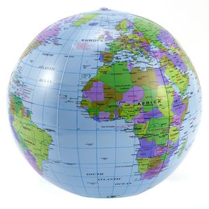 Globo terráqueo (inflable pelota de playa inflar tierra mapa profesor ayuda geografía 5 piezas