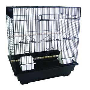 YML A5824 3/8" barra espaciado cuadrado superior pequeña jaula de pájaro