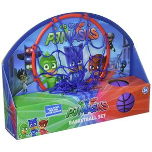 PJ Máscaras 13.5 x 10" Juego de baloncesto "Ball, aro, de neta & Colgador para puerta