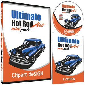 Hot Rod Cars Clipart-vinyl Cutter Plotter Imágenes-vector...