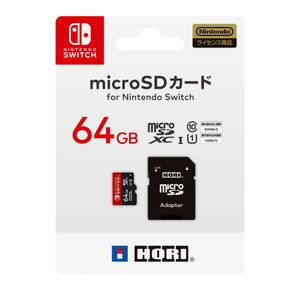 Interruptor de Nintendo 64 GB tarjeta de memoria Micro SD [Hori Japón]