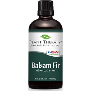Plant Therapy Balsam Fir Essential Oil. Grado 100% puro, sin diluir, terapéutico. 100 ml (3,3 oz).