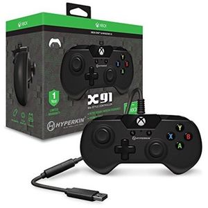 Hyperkin X91 Wired Gaming Controller - Negro - Para Xbox...
