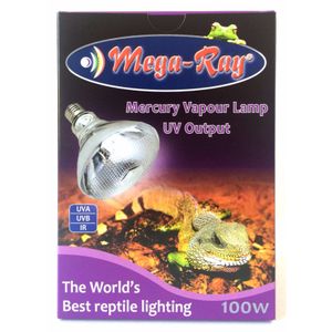 mega-ray Vapor de Mercurio de la foco incluida – 100 vatios (120 V)