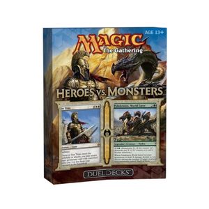 Magic The Gathering: Heroes vs monstruos doble cubierta (2 cubiertas temáticas de edición limitada)