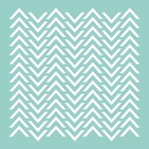 Kaisercraft T601 Scrapbooking Template 12 por 12 pulgadas Chevron