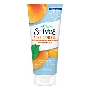 Exfoliante de albaricoque de control de acné stives paquete de 6 oz de 4