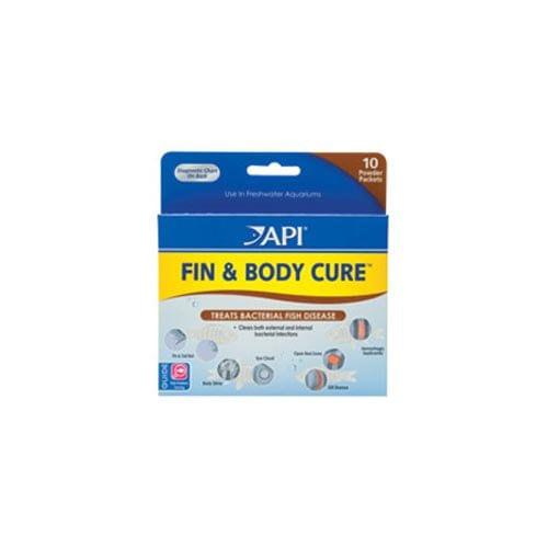 API FIN y BODY CURE Medicamento en polvo para peces de agua dulce ...