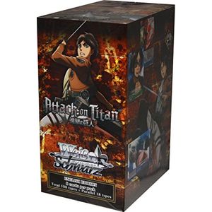 Caja de refuerzo Weiss Schwarz Attack on Titan