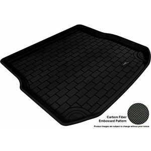 3D MAXpider Cargo Custom Fit Alfombra de piso AllWeather para ciertos modelos Volvo S40 Kagu Rubber Black