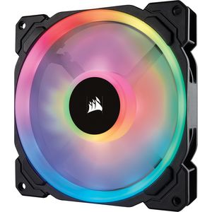 Corsair serie LL LL140 RGB 140mm doble lazo luz RGB LED PWM Fan solo Pack refrigeración CO-9050073-WW