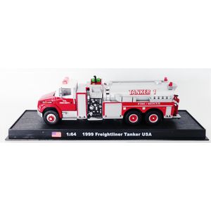 Freightliner cisterna EE. UU. Fire Truck Diecast 1: 64 Modelo (Amercom gb-21)