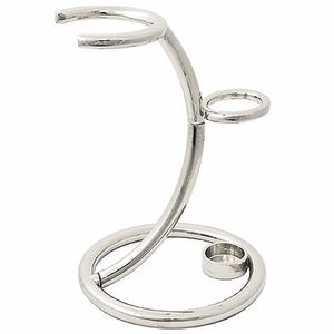 Cepillo de afeitar y brocha de afeitar de seguridad curvo cromado de Super Razors de seguridad
