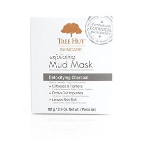 Tree Hut Skincare Exfoliating Mud Mask, carbón de desintoxicación, 2.9 onzas