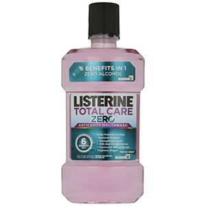 Listerine, Total Care Anticavity Mouthwash Zero, 1 litro