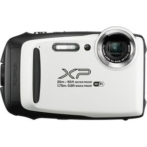 Fujifilm FinePix XP130 impermeable cámara Digital w / 16GB SD Card - blanco