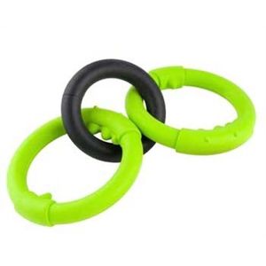 JW Pet Company Big Mouth Rings LT Juguete para perros Los colores grandes varían