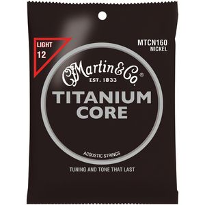 Cuerdas De La Guitarra Acústica De Martin Titanium Core C...