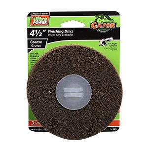 Gator Finishing 3876 Acondicionador de superficie gruesa 2 paquete de disco 45