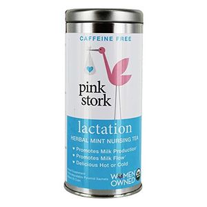 Rosa stork174; lactancia y líquido de té de lactancia 10 bolsitas
