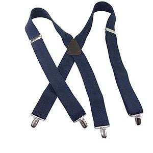 HoldUps 1 12 Tirantes anchos de la serie Classic en estilo Xback w Pinzas plateadas Noslip patentadas