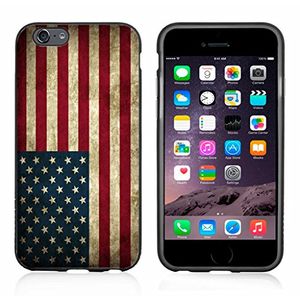 Cubierta de la caja del Grunge de la bandera americana de EE UU Para Iphone 6 o 6S por Atomic Market