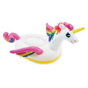 Flotador de montar-en la piscina inflable INTEX Unicornio, 79 "X 55" X 38 "