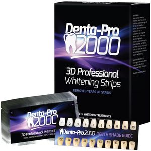 Dentapro2000 At Home Tiras De Blanqueamiento Dental Profe...