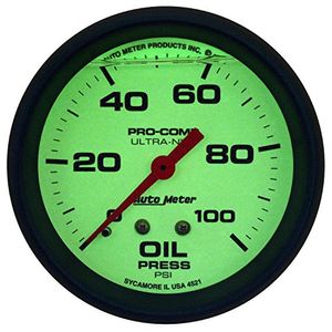 Medidor de presión de aceite Auto Meter 4221 UltraNite
