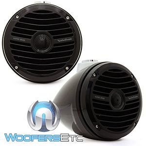 2 Rockford Fosgate RM1652WMB 300W 65 Mini altavoces para wakeboard marinosCovers