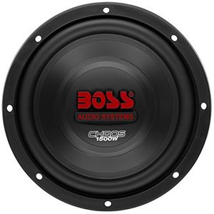 BOSS Audio CH10DVC 1500 vatios, 10 pulgadas, doble subwoofer de bobina de voz de 4 ohmios