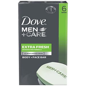 Barra para el cuerpo y la cara Dove MenCare Barra extra fresca de 4 oz 6