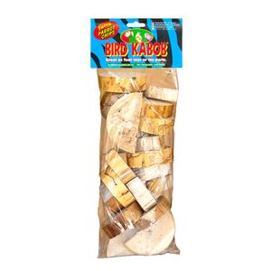 Wesco pájaro Kabob yuca Parrot Chips pájaro juguete partes