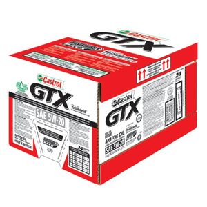 Castrol 60020 GTX ULTRACLEAN 5W20 Motor Oil 6 Galones EnviroPack