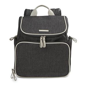 Bananafish charlotte tote bolsa para bomba de leche gris brezo